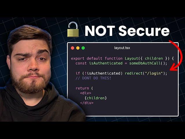 STOP using Layouts for Authentication!