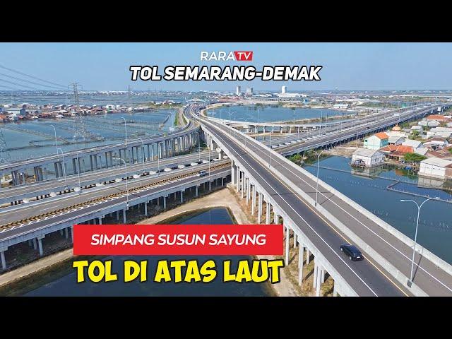 KEINDAHAN Proyek TOL 10 JUTA BAMBU Yang Melayang Di Atas LAUTAN