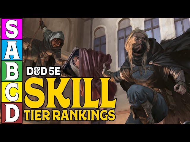 Skill Tier Ranking in Dungeons and Dragons 5e