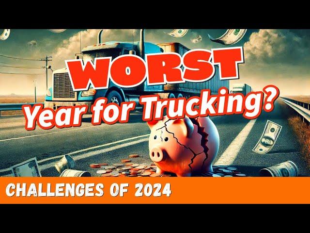 Collapse of Trucking Companies, WHY?