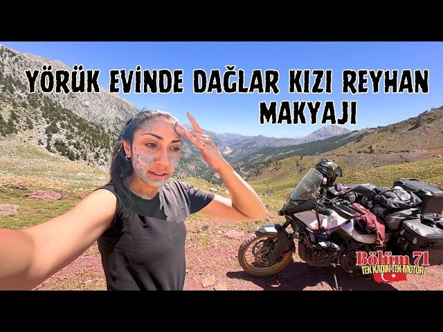 YÖRÜK EVİNDE DAĞ KIZI MAKYAJI / Kayseri - Hacer Ormanı / Motosiklet Türkiye Turu Bölüm 71