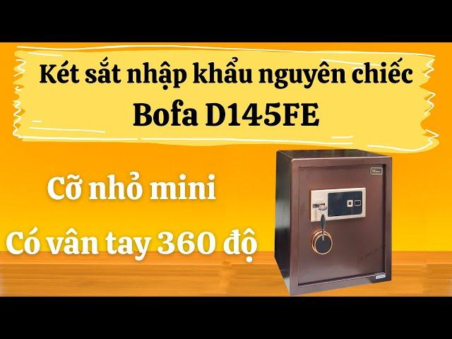 Két sắt nhập khẩu nguyên chiếc bofa D145FE mở bằng vân tay điện tử sang đẹp hiện đại | #Shorts