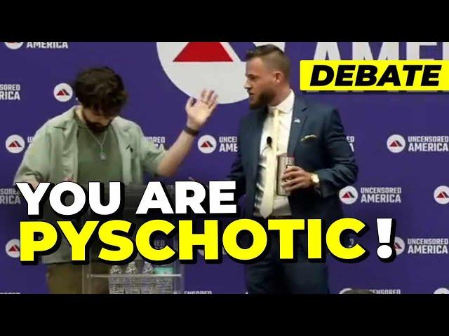 Confrontational Debate vs InfoWars Host Gets Super Heated