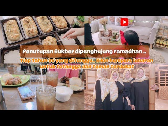 Penutupan Bukber sebelum hari kemenangan tiba..Bikin puff pastry untuk hempers & tutorial bikin pita