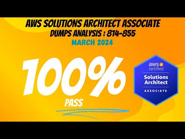 AWS Certified Solutions Architect Associate Exam Questions Dumps - MAR 2024  (SAA-C03)