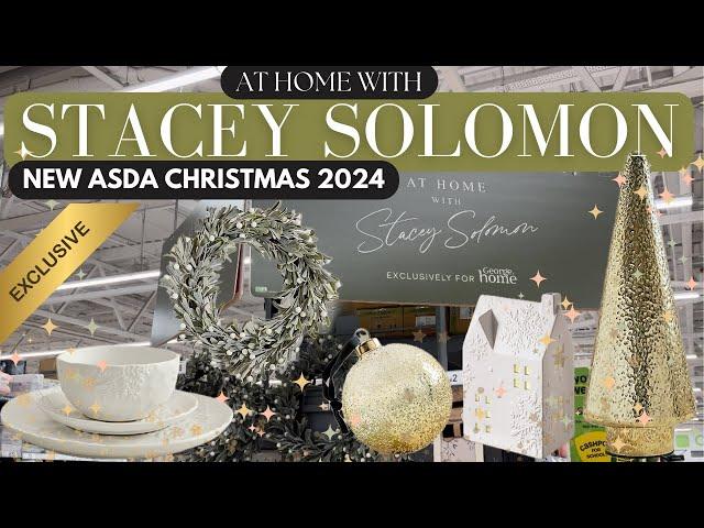 You Are Not Ready For This! NEW At Home With Stacey Solomon George At Asda Christmas Collection 2024