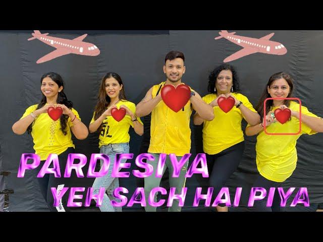 Pardesiya Yeh Sach Hai Piya - zumba workout By Suresh Fitness class NAVI Mumbai