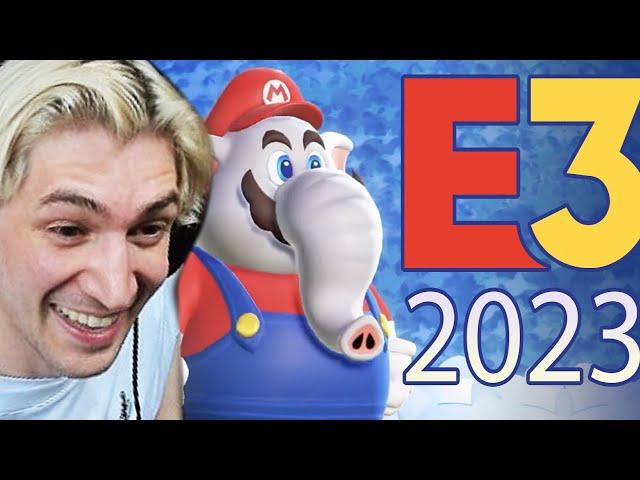 xQc Reacts to Dunkey's E3 2023