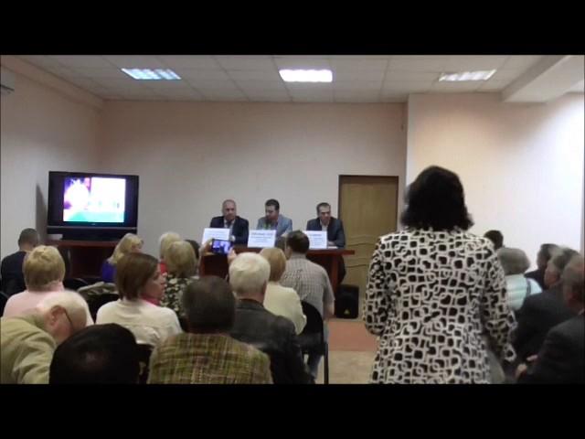 Встреча главы управы района Котловка с жителями 21 июня