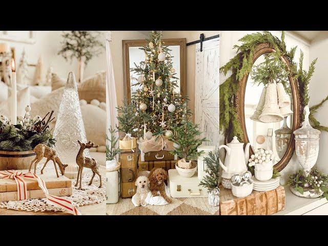 Rustic Holidays: Farmhouse Christmas Decor Ideas