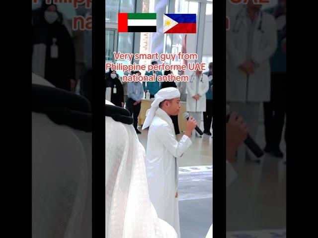 FILIPINO SINGING UAE NATIONAL ANTHEM | UAE NATIONAL DAY 2023 | PROUD PINOY IN UAE