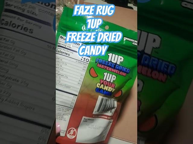 I FOUND FAZE RUG 1UP FREEZE DRIED CANDY! #1up #freezedriedcandy #fazerug