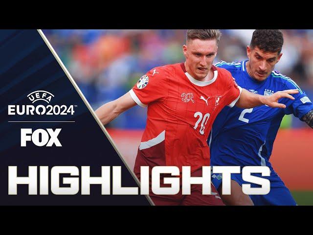 Switzerland vs. Italy Highlights  | UEFA Euro 2024 | Round of 16