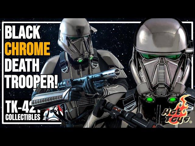 Hot Toys BLACK CHROME Death Trooper MMS621 Unboxing and Review!