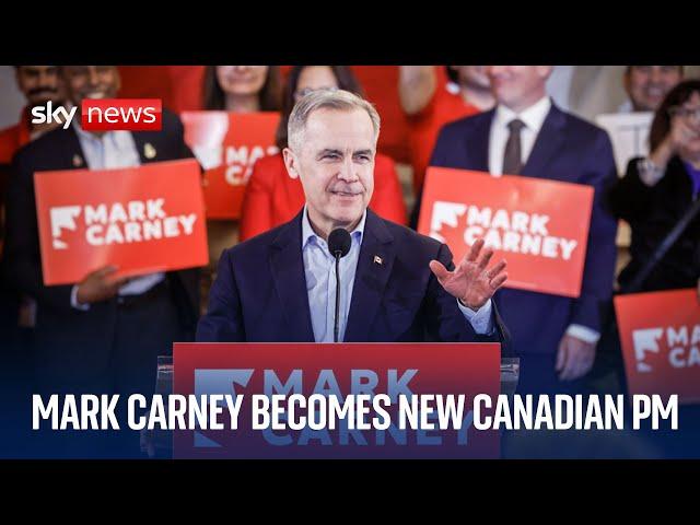 Mark Carney named the prime minister of Canada