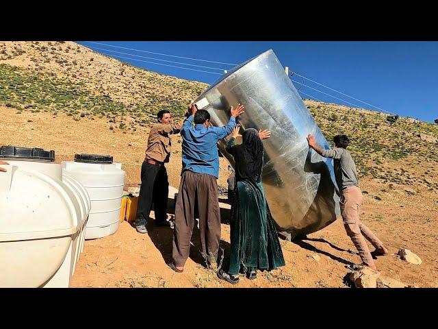 A miracle in the heart of poverty: How did Muhammad's family with their sheep get the water tanker?