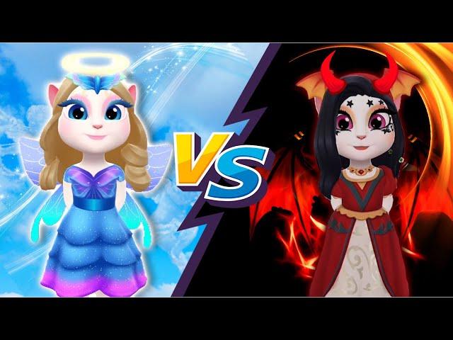 ANGEL ANGELA vs DEVIL ANGELA || new gameplay 2023