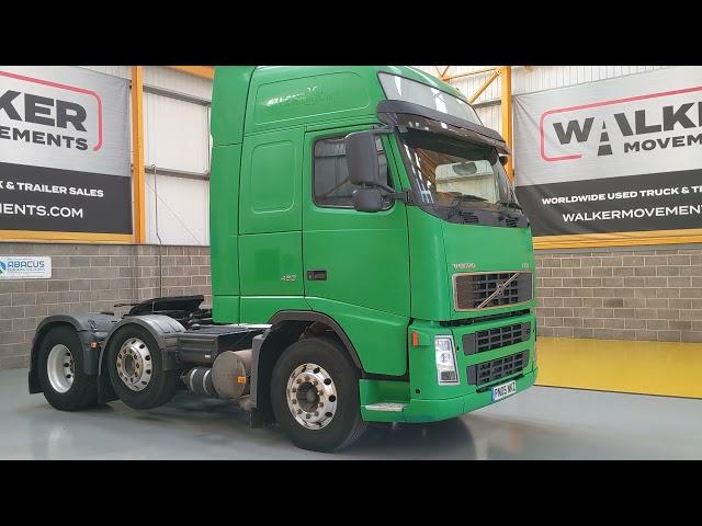 New In Stocklist For Sale: VOLVO FH12 GLOBETROTTER 460 XL 6X2 TRACTOR UNIT – 2005 – PN05 NKZ