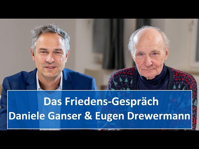 Daniele Ganser und Eugen Drewermann: Das Friedens-Gespräch