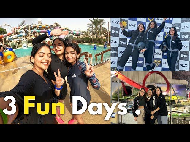 3 Fun Days with Ishaani & Hansika in Abu Dhabi | Ahaana Krishna