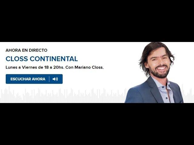 CLOSS CONTINENTAL - RADIO CONTINENTAL con MARIANO CLOSS