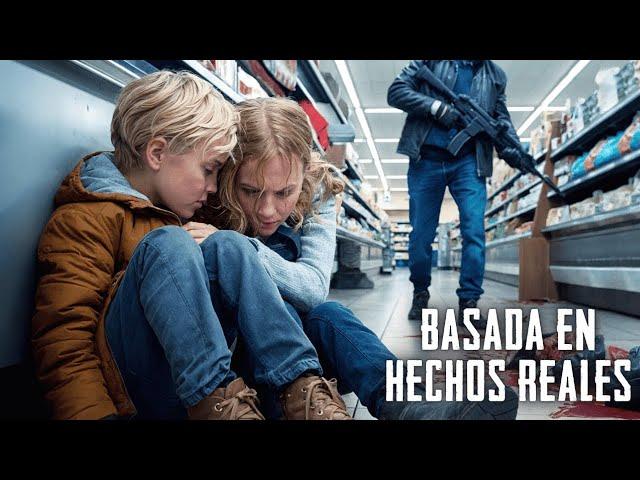 Pelicula de Suspenso Basada en Hechos Reales! Un supermercado es secuestrado por terroristas armados