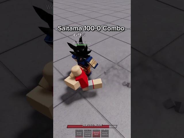 Saitama Easy Combo | Saitama Battlegrounds