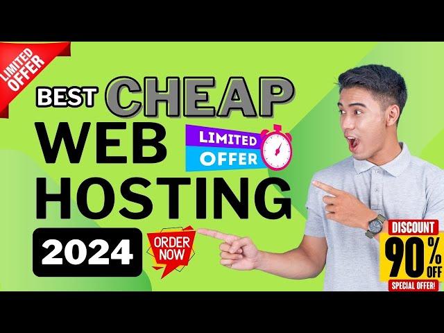 Best Cheap Web Hosting 2024    My Top 3 Picks  91% Coupon Code