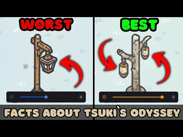 FURNITURE EDITION: This is the BEST street lamp in the game! | Tsuki's Odyssey