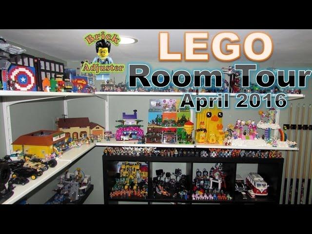 Lego Room Tour - Brick Adjuster - April 2016