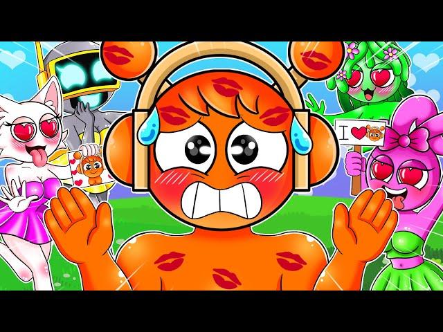 ORANGE OREN GETS A FAN CLUB?! Girls Love Oren | Incredibox Sprunki Animation