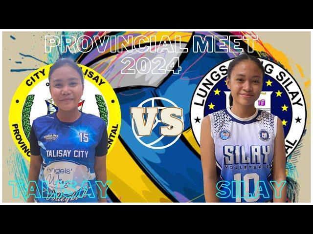 TALISAY VS SILAY (VOLLEYBALL SECONDARY GIRLS) | NEGROS OCCIDENTAL PROVINCIAL MEET 2024