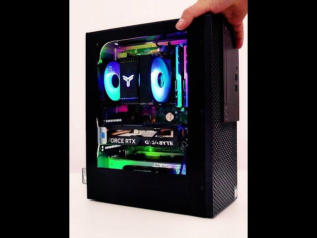 Dell OptiPlex 3060MT 3D printed case mod + RGB fan a gaming beast on a budget