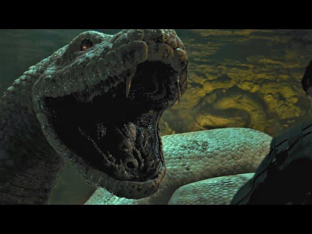 [4K] Snake eats person & mawshots (SN)