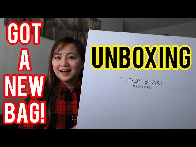 GOT A NEW BAG | UNBOXING TEDDY BLAKE BAG | BUHAY CANADA VLOG#48