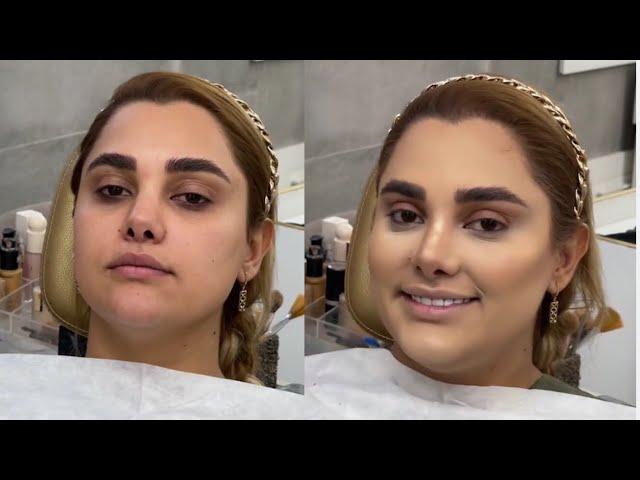 لایو آموزش میکاپ صورت همراه معرفی محصولات | ژینوس دانیاری #makeup