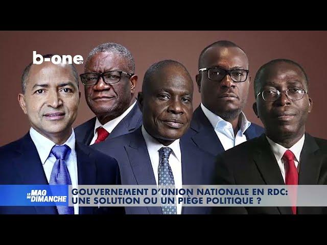 Gouvernement d’union nationale en RDC.  une solution ou un piège politique ?