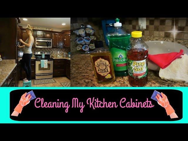 Deep Cleaning My Kitchen Cabinets/ Watch Me Clean Wednesday