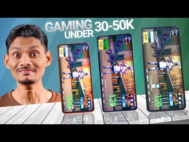 TOP 5 Best Gaming Phone Under 30000 to 50000 - 120FPS BEAST!