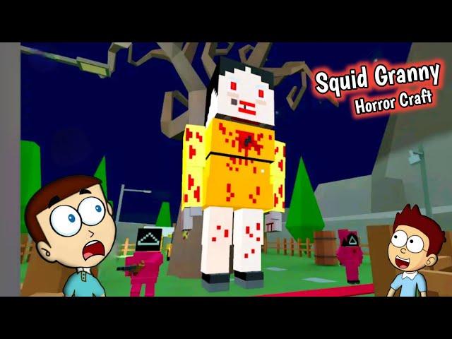 Squid Granny Horror Craft - Android Game | Shiva and Kanzo Gameplay