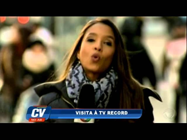 Delegação cabo-verdiana visita nova sede da TV Record Internacional em Portugal