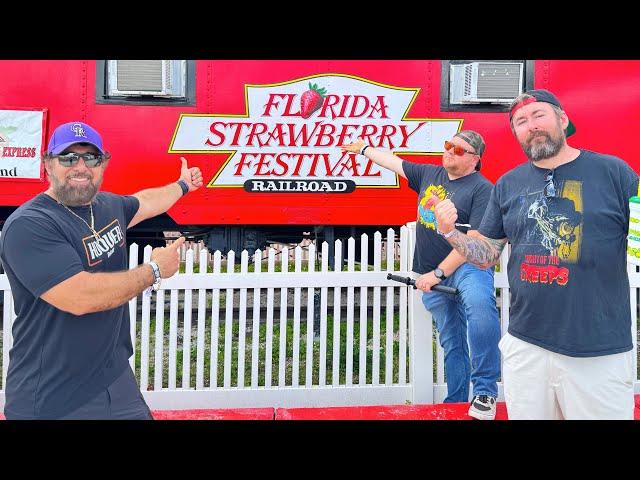 FLORIDA STRAWBERRY FESTIVAL 2025:  Hanging with ​⁠@SplorinRyan & @TheDailyWoo Plant City