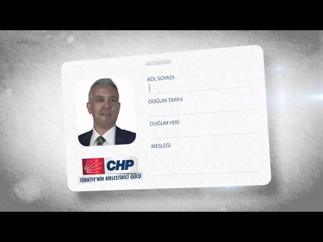 CHP - Yerel Seçim 2014 - Amasya Adayı