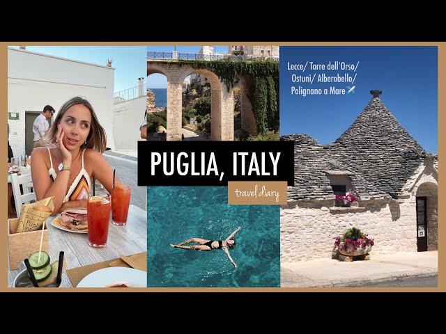 a week in PUGLIA, Italy (Lecce, Ostuni, Alberobello, Polignano a Mare)