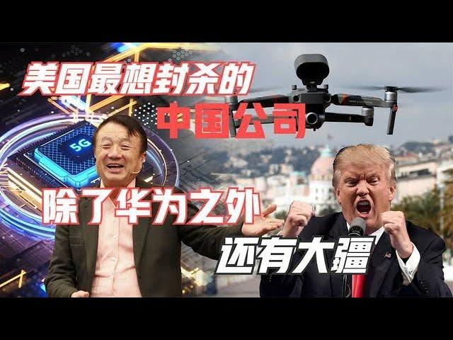 万万没想到！美国最想封杀的中国公司，除了华为之外还有大疆！