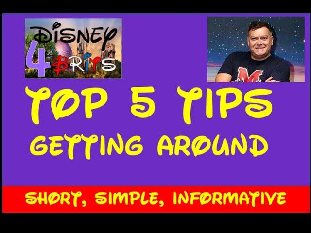 Top5 - Getting Around - Boats, Skyliners, Ubers and cheeky ways into Epcot!