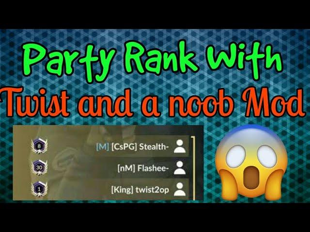 Critical Ops: Party Rank with twist and moderator