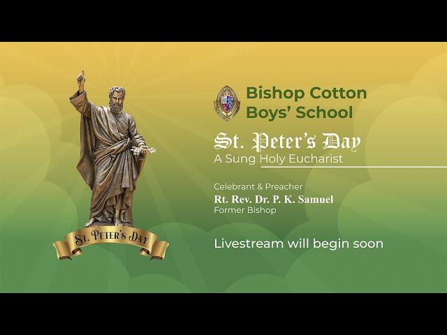 BCBS | St. Peter's Day | A Sung Holy Eucharist | 29th June 2024 | Live stream