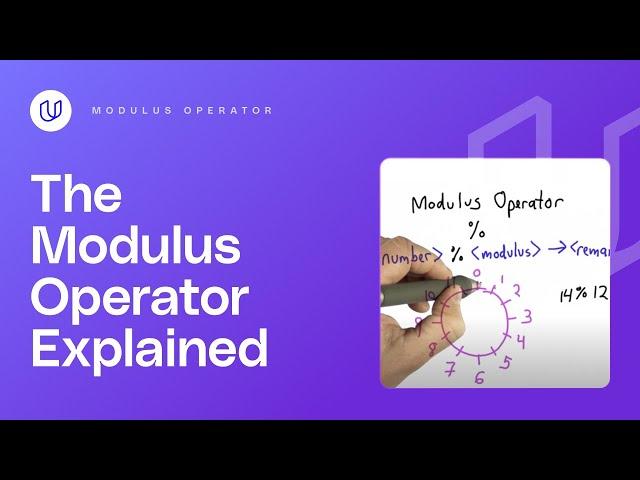 Modulus Operator - CS101 - Udacity