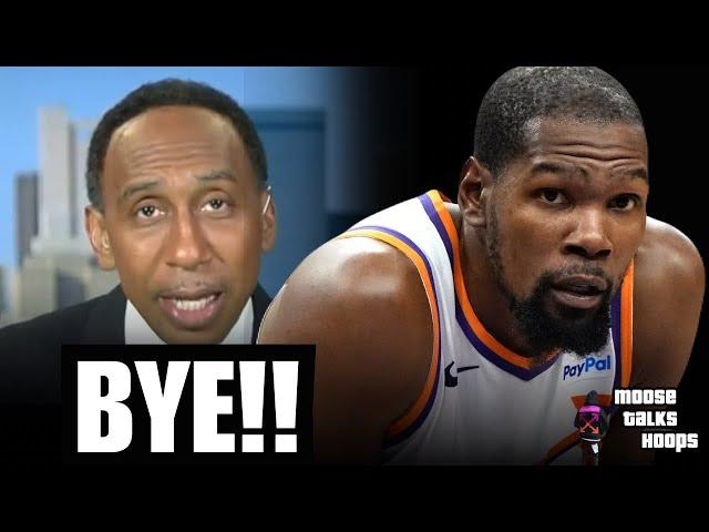  STEPHEN A SMITH: “SUNS WANT KEVIN DURANT GONE NOW!!”‍️